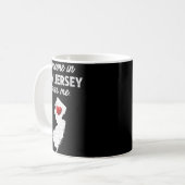 Someone In New Jersey Loves Me - New Jersey Nj コーヒーマグカップ (正面左)