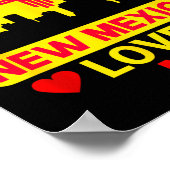 Someone In New Mexico Loves Me Love New Mexico  ポスター (角)