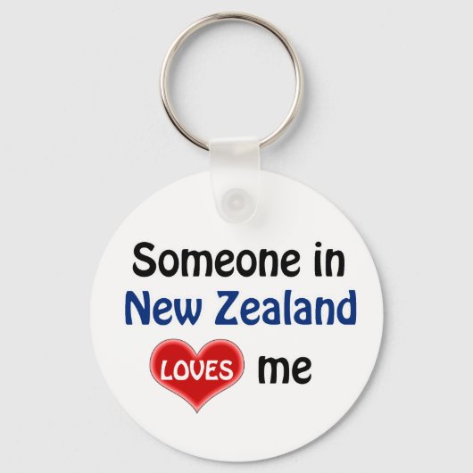 Someone in New Zealand Loves me キーホルダー (正面)