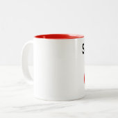 Someone in Ohio loves me ツートーンマグカップ (正面左)