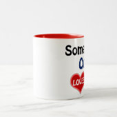 Someone in Ohio loves me ツートーンマグカップ (中央)