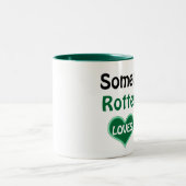 Someone in Rotterdam loves me ツートーンマグカップ (中央)