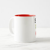 Someone in Suriname loves me ツートーンマグカップ (正面左)