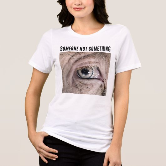 SOMEONE NOT SOMETHING PIG LOVER T-Shirt トライブレンドＴシャツ (正面)