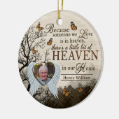 Someone We Love's In天国写真カスタムオーナメント セラミックオーナメント (左)