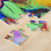 Someone's Sunshine Inspirity Yellowフローラ ジグソーパズル (側面)