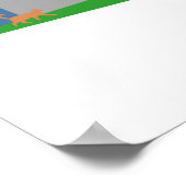 Somerset County Cricketデザイナーポスター ポスター (角)