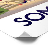 Somerset Englandヴィンテージ旅行ポスター ポスター (角)