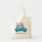 Something Beautiful Is Approaching Tote Bag  トートバッグ (正面)