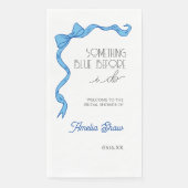 Something Before I do Blue Bow Bridal Shower (正面)