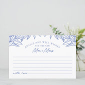 Something Blueシンプル Botanicalアドバイス&ウィッシュ (スタンド正面)