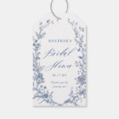 Something Blueブライダルシャワーありがとう ギフトタグ (裏面)