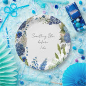 Something Blueブライダルシャワープレート ペーパープレート (パーティー)