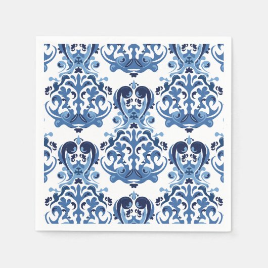 Something Blue春ブライダルシャワー スタンダードカクテルナプキン (正面)