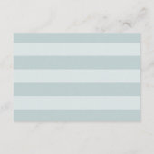 Something Blue  結婚式  披露宴 詳細 エンクロージャーカード (裏面)