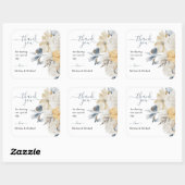 SOMETHING BLUE 結婚's Thank Square スクエアシール (シート)