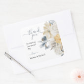 SOMETHING BLUE 結婚's Thank Square スクエアシール (封筒)