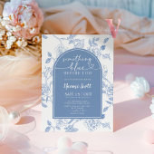 Something Blue Before I Doブライダルシャワー招待状 招待状