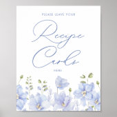 Something Blue Before I Doレシピカードブライダル ポスター (正面)