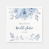 Something Blue Before I Do ブライダルシャワーペーパー スタンダードカクテルナプキン (正面)