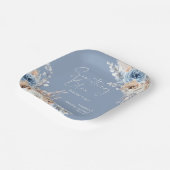 Something Blue Before I Do ブライダルシャワー ペーパープレート (傾斜あり)