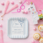 Something Blue Before I Do Bow  ペーパープレート (パーティー)