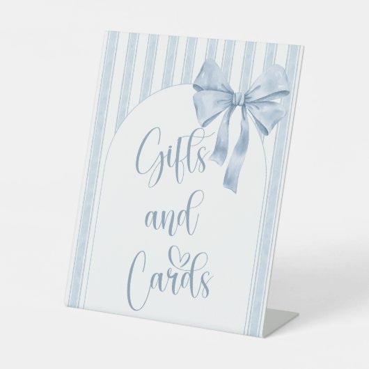 Something Blue Before I Do  Bow Gifts & Cards  台座サイン (正面)