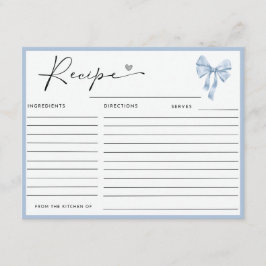 Something Blue Before I Do Bow  Request エンクロージャーカード