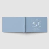 Something Blue Before I Do Bridal Shower ゲストブック (全面)