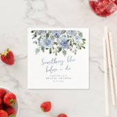 Something Blue before I do bridal shower napkins スタンダードカクテルナプキン (インサイチュ)