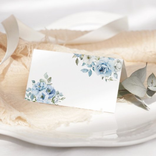 Something blue before I do dusty blue place cards