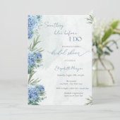 Something Blue Before I Do Hydrangea 招待状 (スタンド正面)