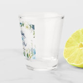 Something Blue Before I Do Navy Floral ショットグラス (右)