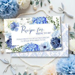 Something blue before i do recipe for the bride エンクロージャーカード