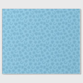 Something Blue Confetti Wedding Pattern ラッピングペーパー (フラット)