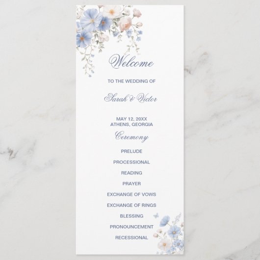 Something Blue Double Sided Flat Program プログラム (正面)