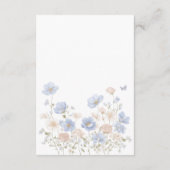 Something Blue Enclosure Card Details エンクロージャーカード (裏面)