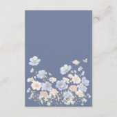 Something Blue Enclosure Card Details エンクロージャーカード (裏面)