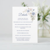 Something Blue Enclosure Card Details エンクロージャーカード (スタンド正面)