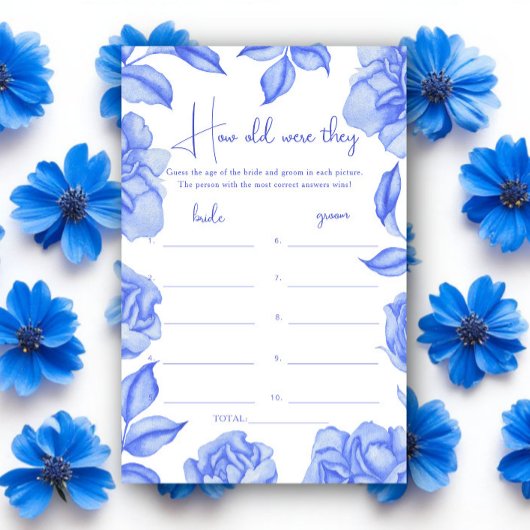 Something Blue Floral How old were they bridal