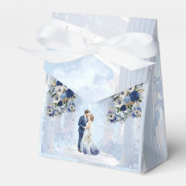 Something Blue Wedding Favor Box フェイバーボックス