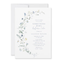 Something Blue Wildflower Boho Bridal Shower