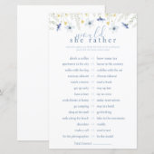 Something Blue Would She Rather Game (正面/裏面)