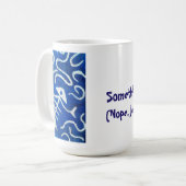 Something Fishy? (Nope, just coffee) コーヒーマグカップ (正面左)