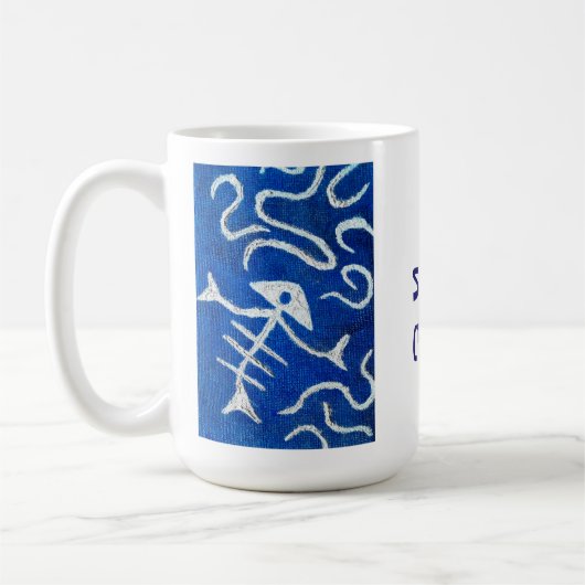 Something Fishy? (Nope, just coffee) コーヒーマグカップ (左)