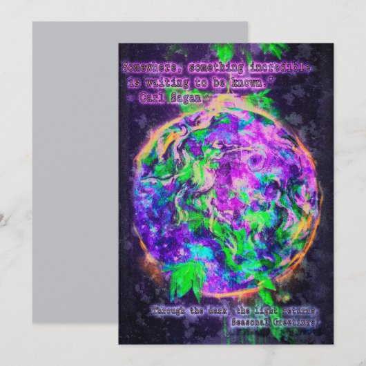 Something Incredible to Be Known シーズンカード (正面/裏面)