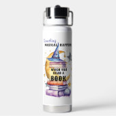 Something Magical Happens When You Read A Book  ウォーターボトル (背面)