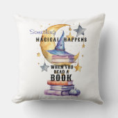 Something Magical Happens When You Read A Book  クッション (正面)