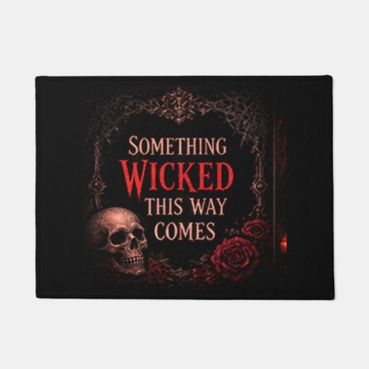 Something Wicked This Way Comes ドアマット (正面)
