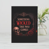 Something Wicked This Way Comes  招待状 (スタンド正面)